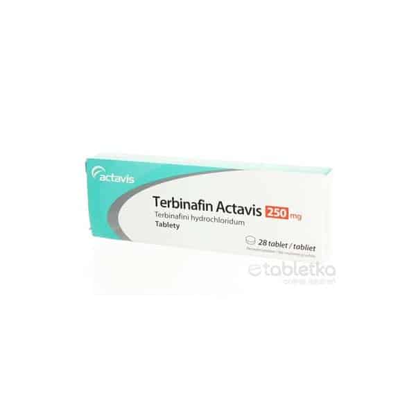 TERBINAFIN ACTAVIS 250 Mg Etabletka