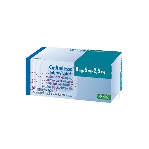 Co Amlessa 8 Mg 5 Mg 2 5 Mg Tablety Etabletka