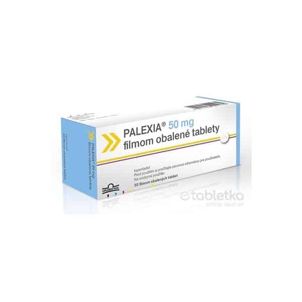 PALEXIA 50 mg filmom obalené tablety etabletka