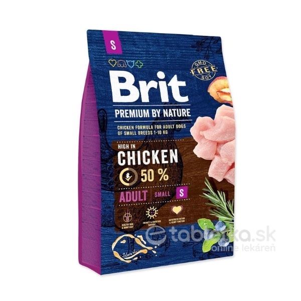 Brit Premium by Nature Dog Adult S 3kg