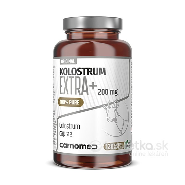 CarnoMed Kozie kolostrum EXTRA 120 kapsúl etabletka