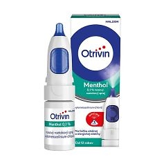 Otrivin Menthol 0,1% sprej do nosa (inovácia 25)