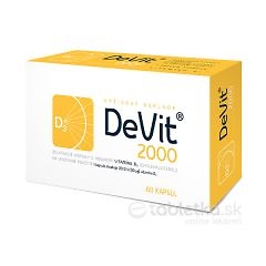 vitamin D Devit 2000, 60 kapsuli