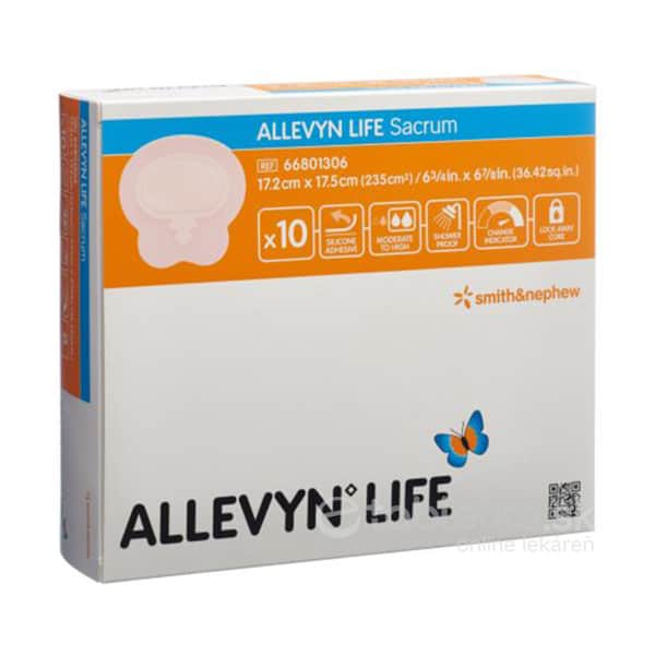 E-shop ALLEVYN LIFE Sacrum krytie na rany adhez. 17,2x17,5cm 10ks