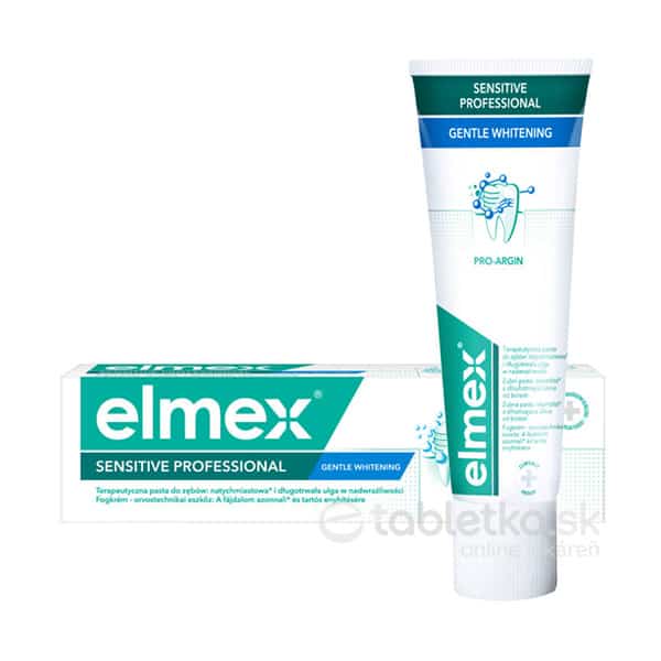 E-shop Elmex SENSITIVE PROFESSIONAL GENTLE WHITENING zubná pasta 75ml