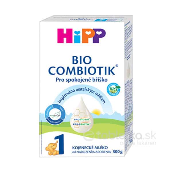 HiPP 1 Bio Combiotik dojčenská výživa od narodenia 300g