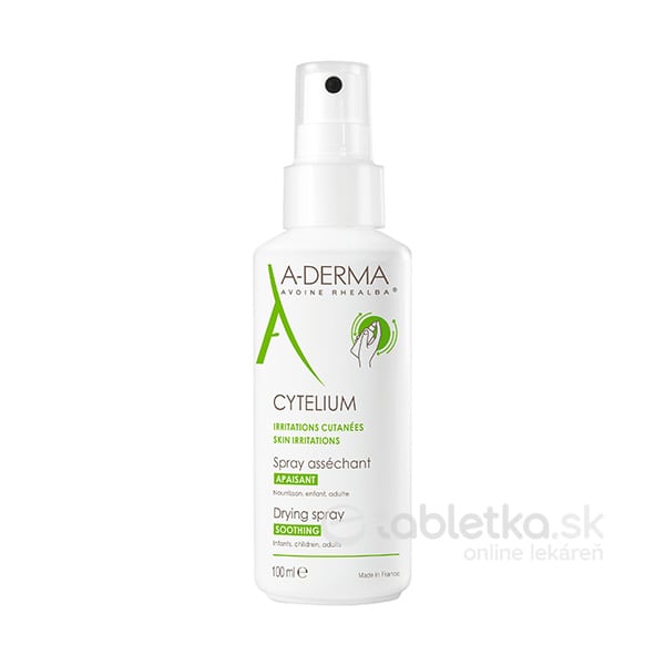  A-Derma Cytelium Spray Asséchant vysúšajúci sprej na podráždenú kožu 100ml