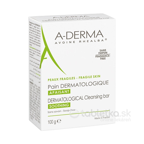 E-shop A-DERMA Dermatologická umývacia kocka 100 g