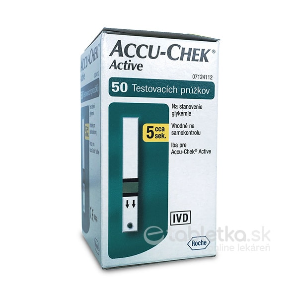 ACCU-CHEK Active Glucose 50 1x50 ks