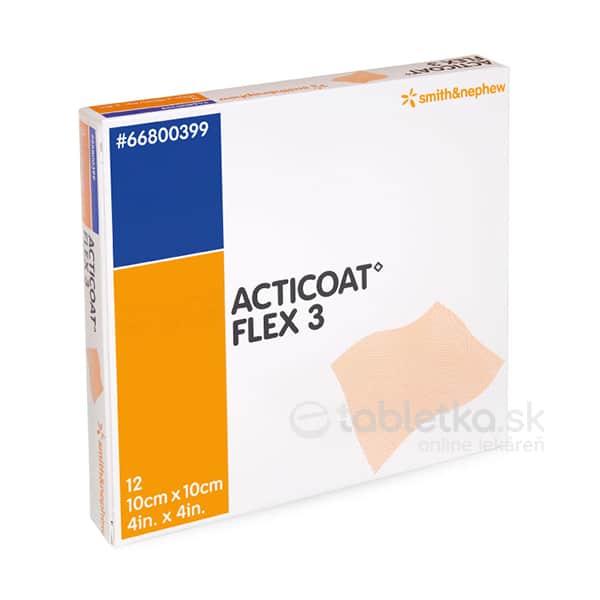 E-shop ACTICOAT FLEX 3 Krytie na rany 10x10 cm