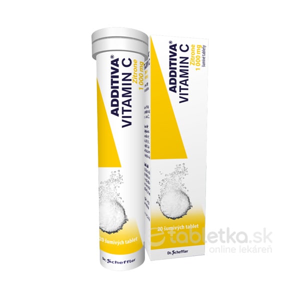 E-shop ADDITIVA VITAMÍN C 1000 mg Zitrone