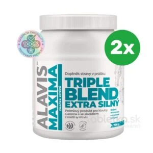 ALAVIS™ MAXIMA TRIPLE blend Extra Silný s arómou a sladidlom 2x700g