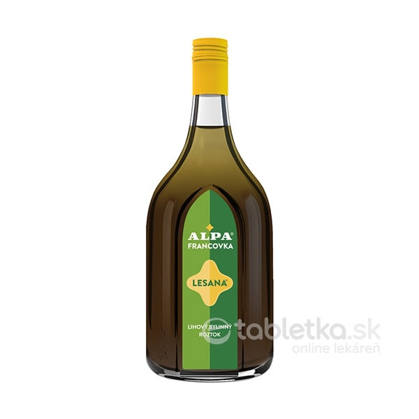 E-shop ALPA LESANA FRANCOVKA liehový bylinkový roztok 1 l