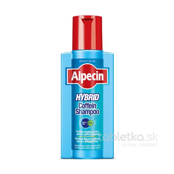 E-shop Alpecin Hybrid kofeínový šampón pre citlivú pokožku hlavy 250 ml