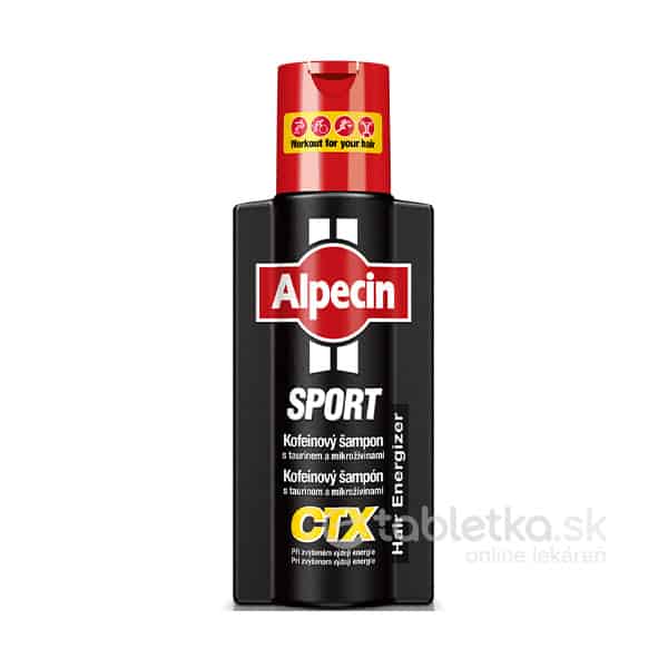 E-shop ALPECIN SPORT Kofeínový šampón CTX 1x250 ml