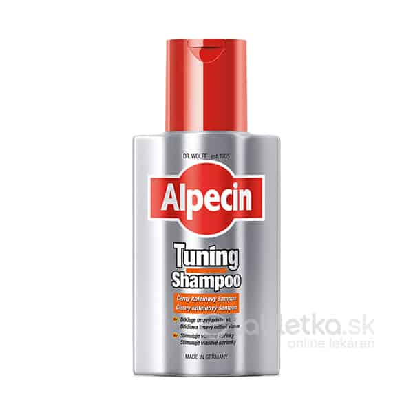 E-shop Alpecin Tuning Shampoo tónovací šampón na prvé šedivé vlasy 200 ml
