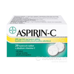 aspirin c sumive tablety