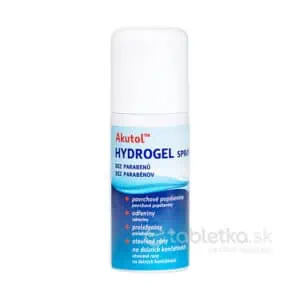 Akutol Hydrogel Spray hojivý sprej na rany 75g