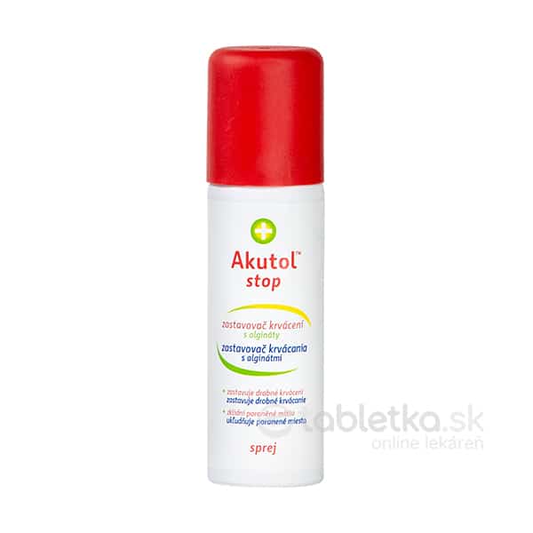 E-shop Akutol Stop spray ochranný obväz, sprej s hnacím plynom, 1x60 ml