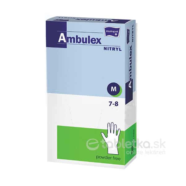 E-shop Ambulex rukavice NITRYLOVÉ veľ. M