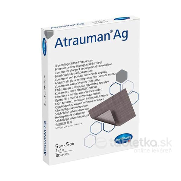 Atrauman AG impregnovaný kompres 5x5cm 3ks