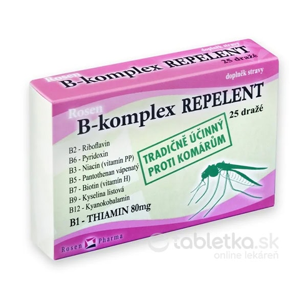 B - komplex REPELENT - RosenPharma - 25 ks