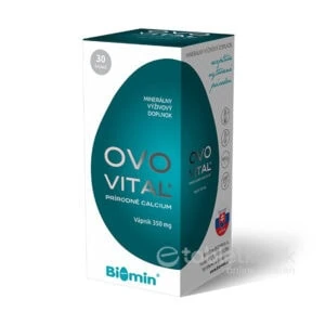 BIOMIN OVOVITAL prírodné CALCIUM 30 kapsúl