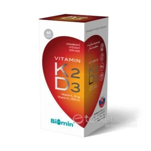 BIOMIN VITAMIN K2 + D3 1000 I.U. 60cps