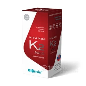 BIOMIN VITAMIN K2 SOLO 30 kapsúl