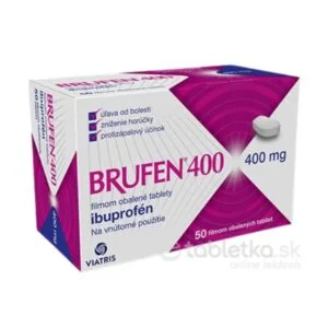 BRUFEN 400, 50 tabliet 400mg