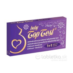 Baby Top Test tehotenský prúžkový 2ks