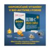 Barny's ULTRA-C IMUNO COMPLEX 30 kapsúl s vitamínmi C, D3, zinkom a selénom. Obal so symbolmi zložiek a textom v slovenčine.