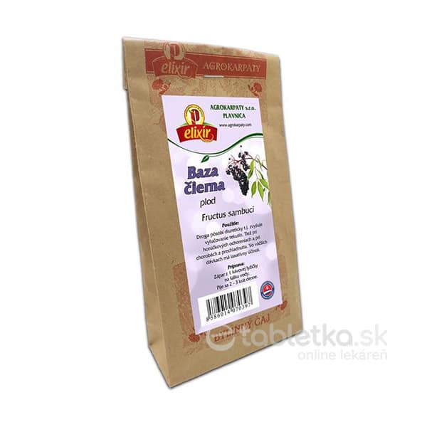 E-shop AGROKARPATY BAZA ČIERNA plod bylinný čaj 30g