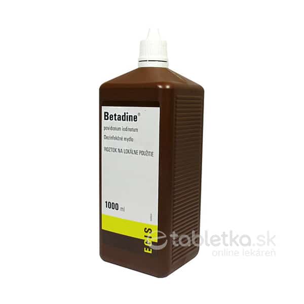 Betadine dezinfekčné mydlo 75 mg/ml 1000ml