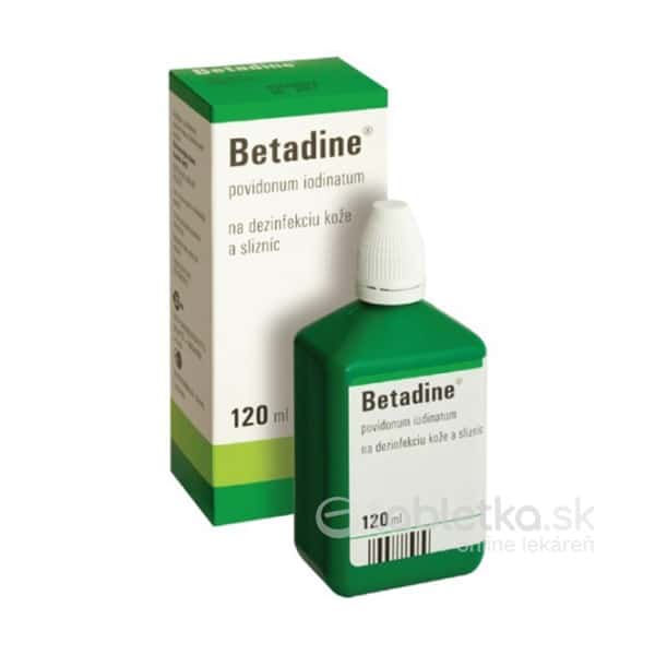 E-shop Betadine dezinfekčný roztok 120ml