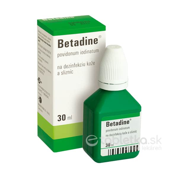 E-shop Betadine dezinfekčný roztok 30ml