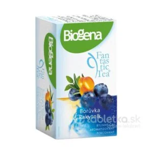 Biogena Fantastic Tea Čučoriedka & Rakytník 20x2g