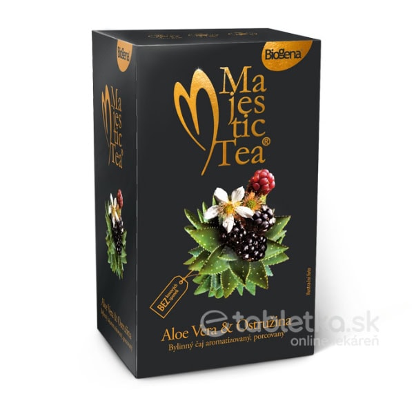 Biogena Majestic Tea Aloe Vera & Ostružina 20x2,5 g