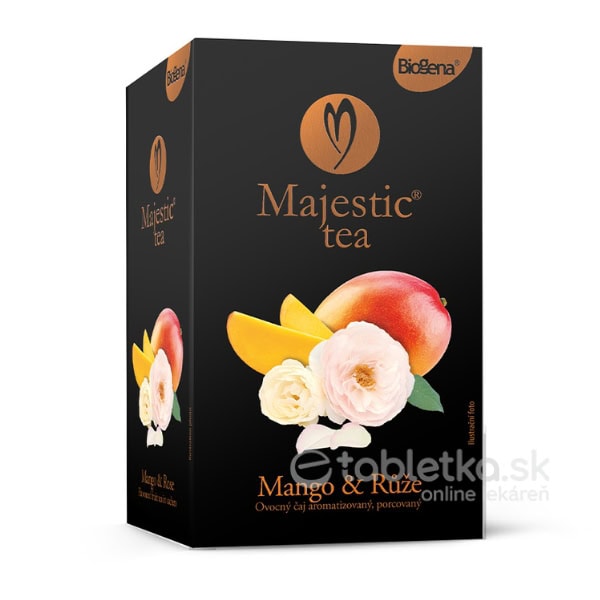 Biogena Majestic Tea Mango & Ruža 20x2,5 g