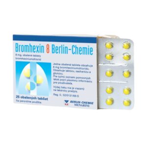Bromhexin 8 Berlin-Chemie 25 tabliet