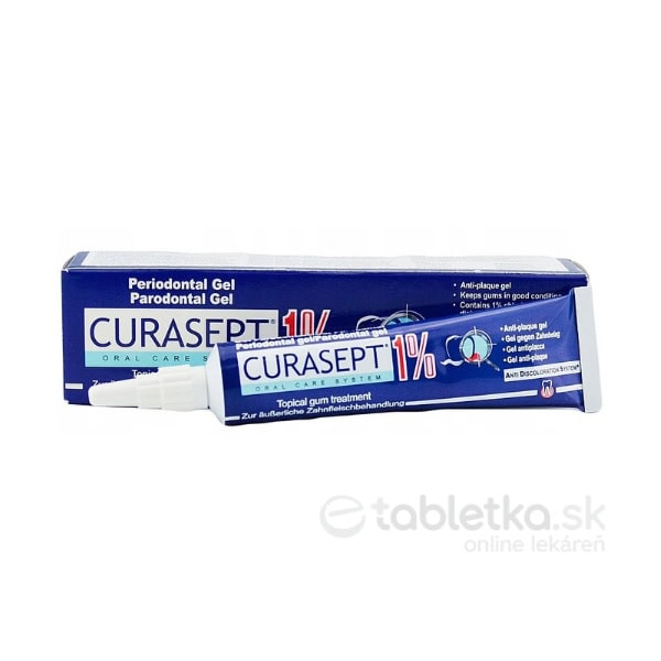 CURASEPT ADS 100 1% parodontálny gél 30 ml