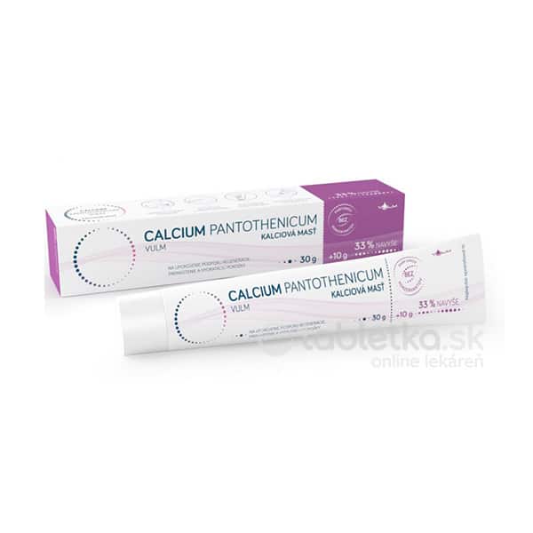 Calcium pantothenicum VULM kalciová masť 30+10 (33% navyše) 40 g