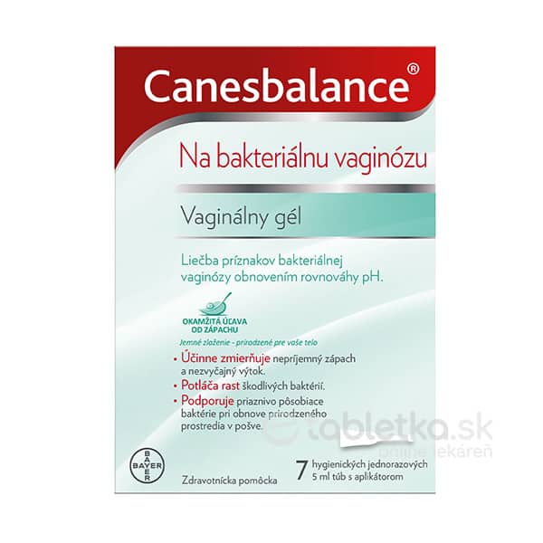Canesbalance vaginálny gél, tuba s aplikátorom (7x5 ml) 35 ml