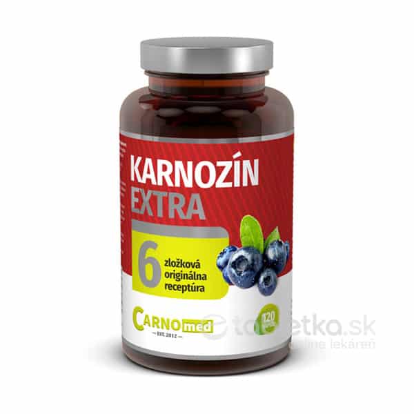 E-shop CarnoMed Karnozín EXTRA 120 cps
