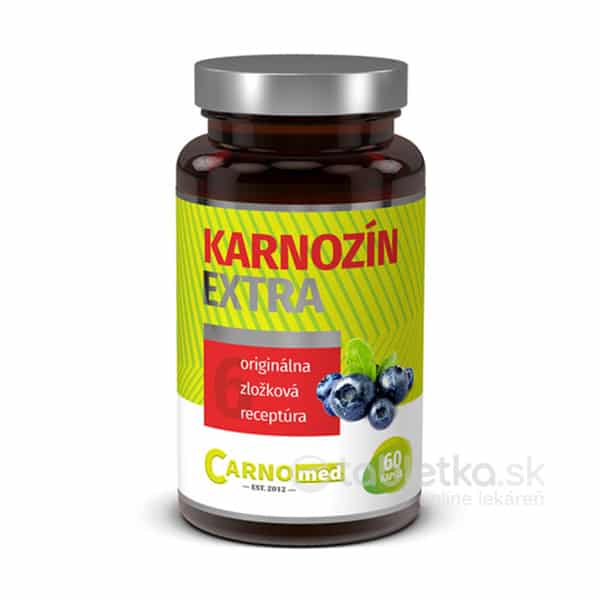 CarnoMed Karnozín EXTRA 60 cps