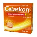 Celaskon 500mg ČERVENÝ POMARANČ 30 šumivých tabliet