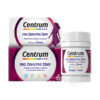Centrum pre ženy multivitamín 30 tabliet s obsahom železa a vitamínu D, český/slovenský obal, dve škatuľky a jedna fľaša.