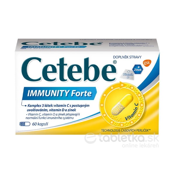 E-shop Cetebe Immunity Forte 60 cps