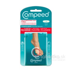 Compeed náplasť na pľuzgiere malá, gélová 6ks