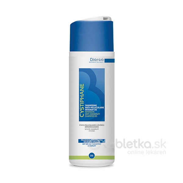 E-shop Cystiphane BIORGA DS Intenzívny šampón proti lupinám 200 ml